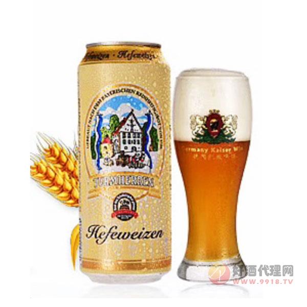 德国凯撒托姆白啤酒500ml
