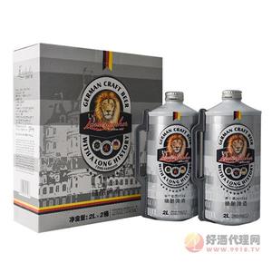 劳特巴赫精酿啤酒2Lx2桶