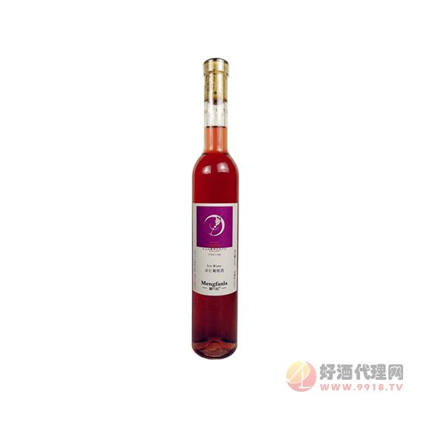 梦凡冰红桃红女士果味甜酒375ml