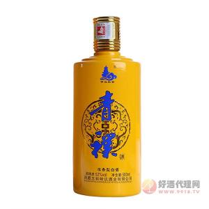 西藏青稞酒浓香型白酒52度500ml