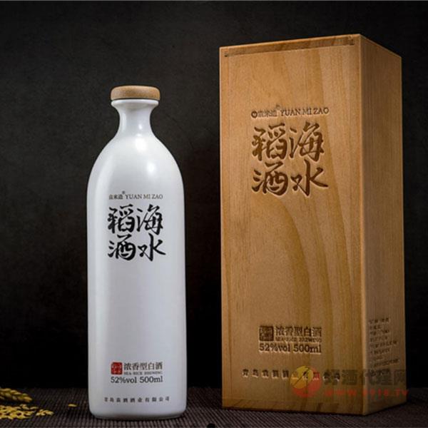 海水稻酒52度白酒500ml