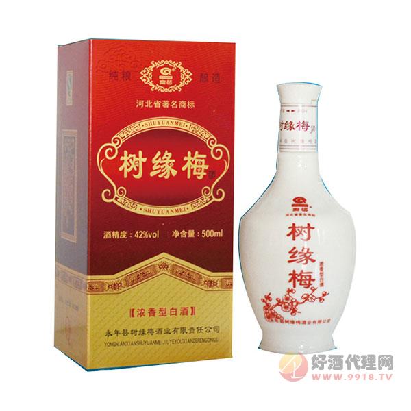 树缘梅42度浓香型白酒500ml