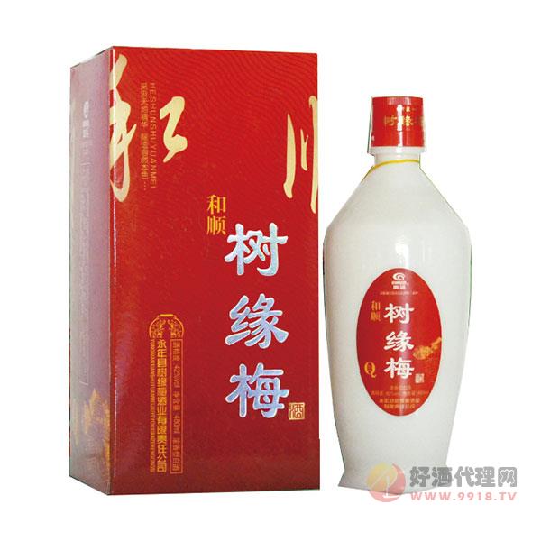 树缘梅和顺白酒500ml