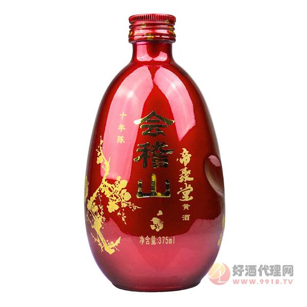 会稽山10年陈帝聚堂花雕酒375ml