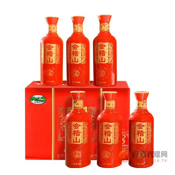 会稽山纯和八年陈花雕酒500ml