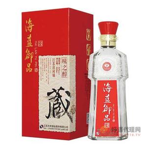 海蓝御品酒柔和红瓶42度500ml