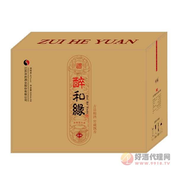 醉和缘酒42度500mlx6瓶