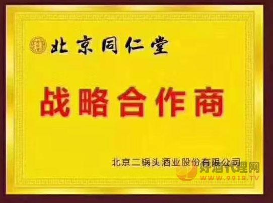 战略合作商证书