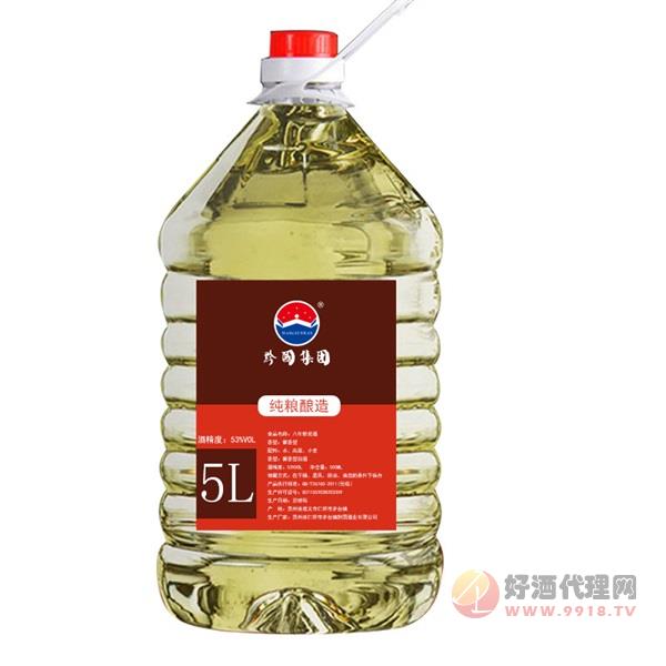 茅台镇纯粮食白酒53度5L