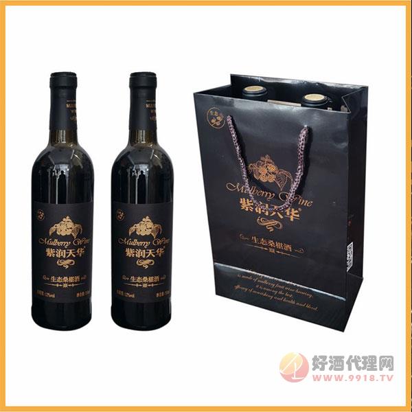 紫润天华桑果酒高端甜型12度750ml