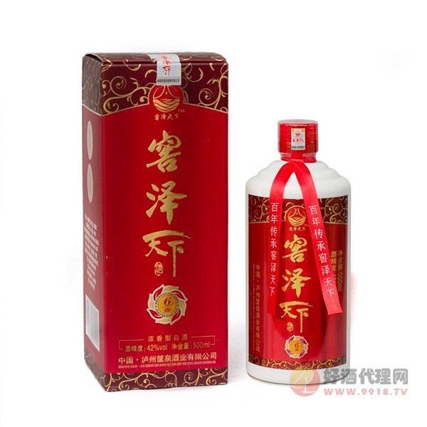 窖泽天下窖6金标白酒500ml