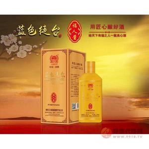 蓝色徒台酒福人酱500ml