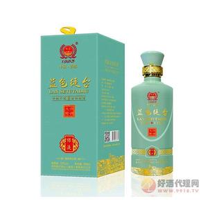 蓝色徒台酒绿液500ml