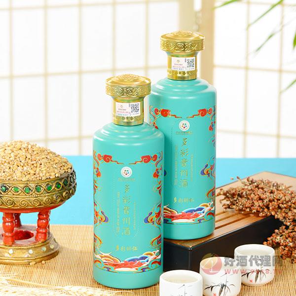多彩贵州酒多彩醉仁白酒53度500ml