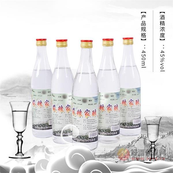 获粮家酒纯粮食酒45度450ml