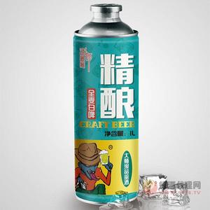 舌郎精酿全麦白啤1L