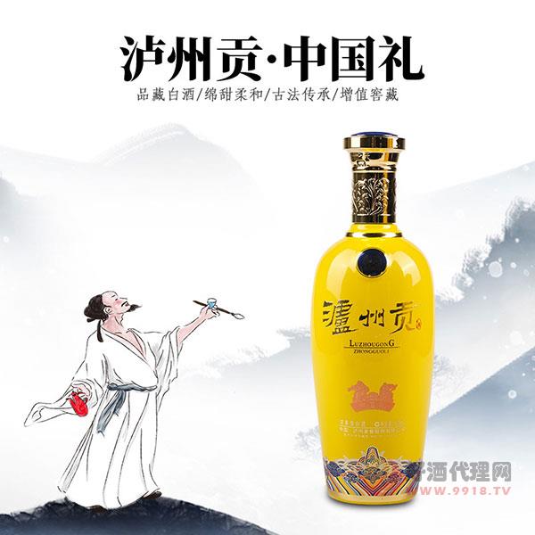 泸州贡52度高度原浆酒500ml
