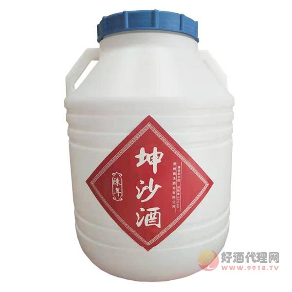 茅台镇五年坤沙酒53度桶装