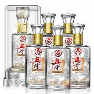 亚克力五粮兴隆系列上品白酒52度500ml