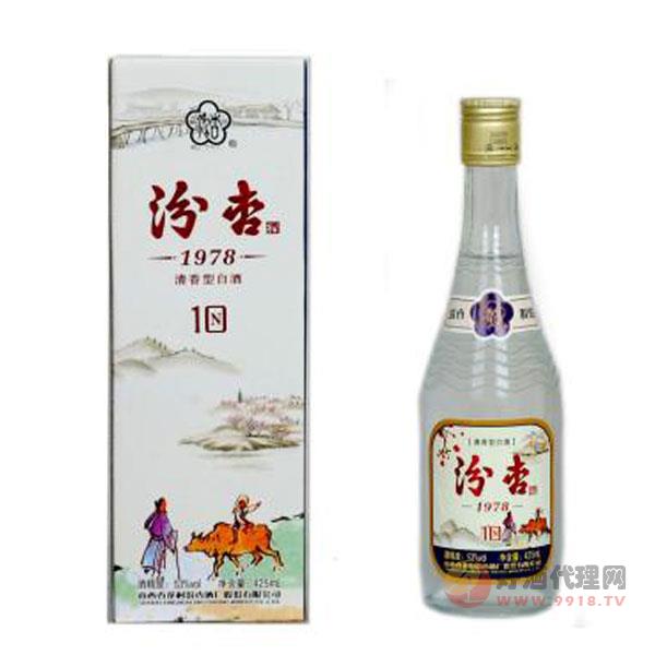 汾杏酒1978清香型425ml