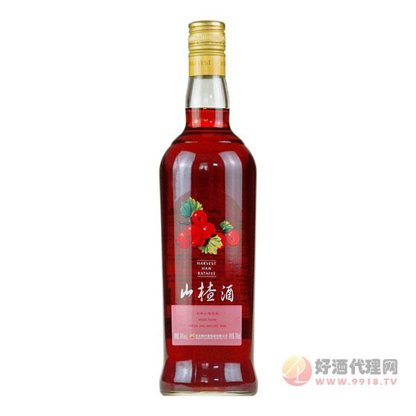 北京特产丰收山楂红酒750ml