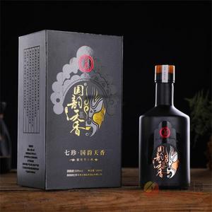 国韵天香普黑瓶酒53度500ml