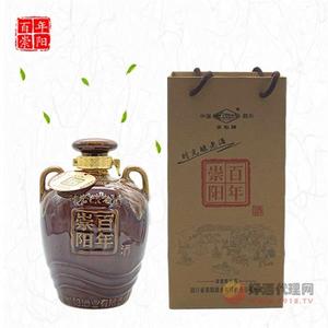 百年崇阳酒45度坛装
