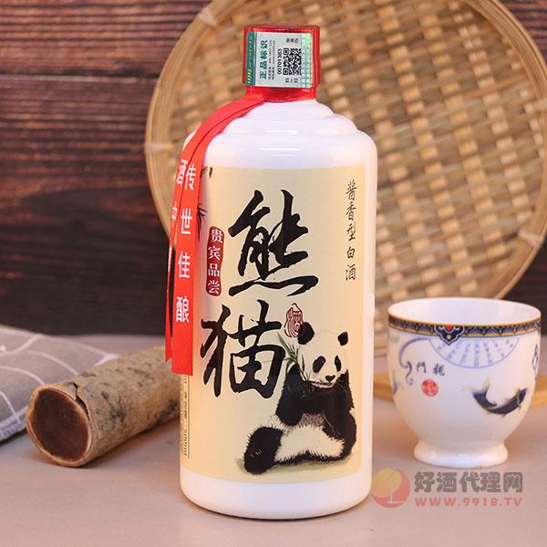 贵州茅台镇熊猫酱香型白酒