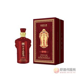 怀庄1983陈酿10年白酒500ml
