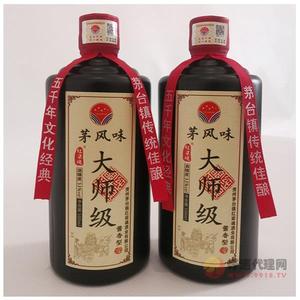 茅风味大师级白酒53度500ml