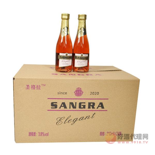 圣格拉酒红瓶210mlx24瓶