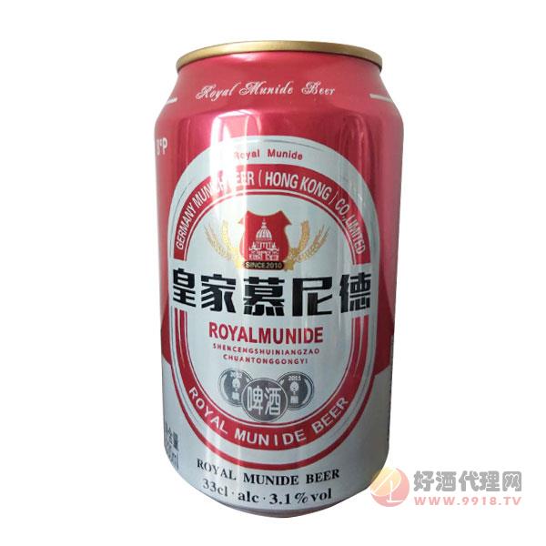 皇家慕尼德啤酒3.1度330ml