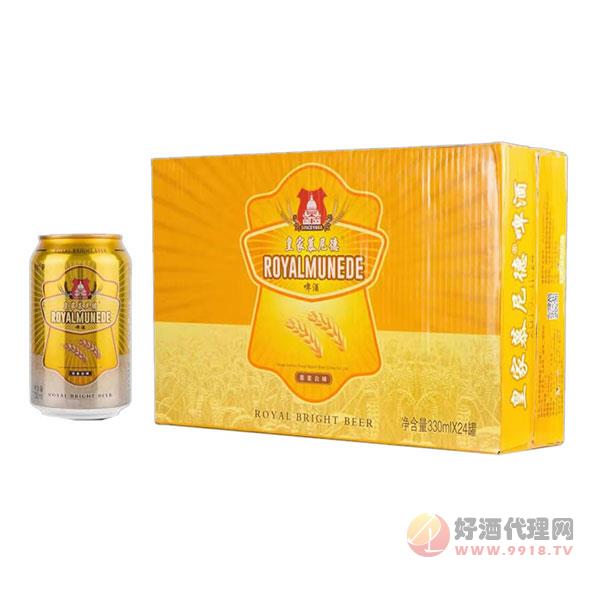 皇家慕尼德啤酒330mlx24罐