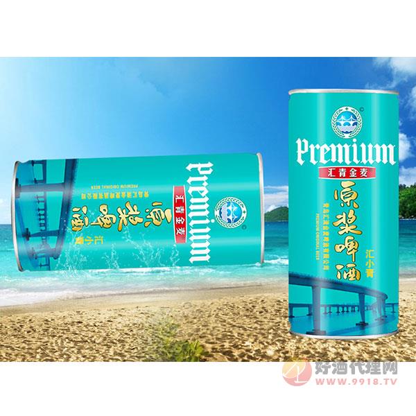 汇小青原浆啤酒1L
