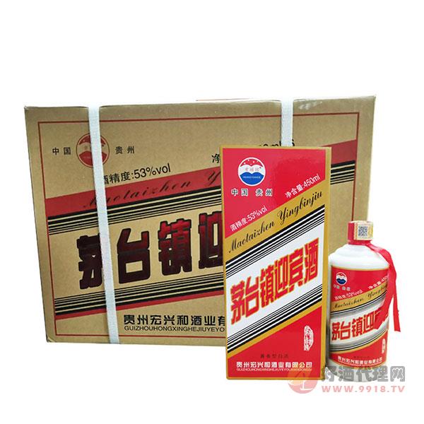 贵州茅台镇迎宾酒酱香型53度450ml
