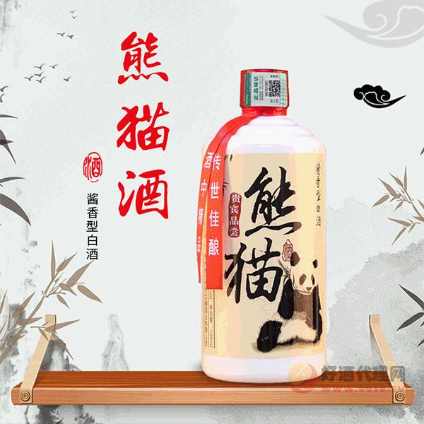 茅台镇熊猫白酒53度500ml