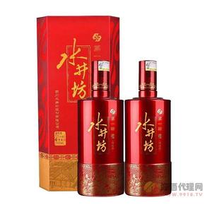 52°水井坊鸿运白酒500ml