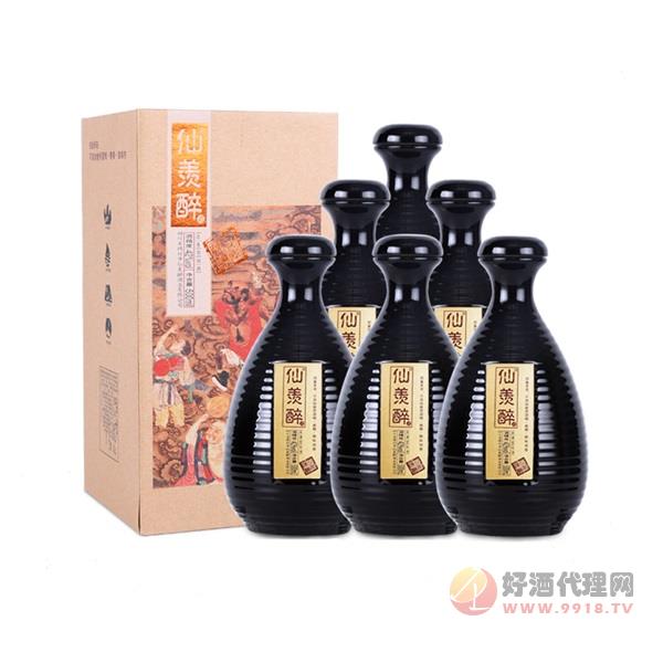 仙羡醉纯粮酒仙藏42度500ML