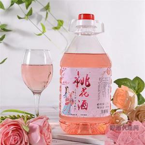 桃花酒甜型果酒2.5L