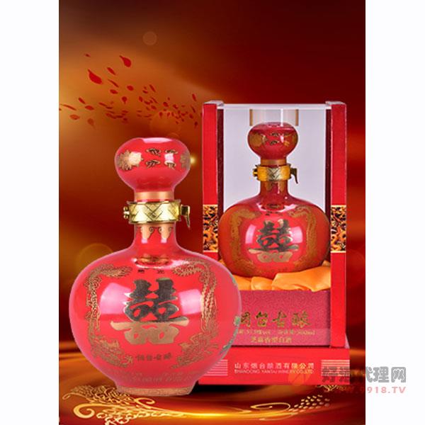 烟台古酿龙凤喜酒500ml
