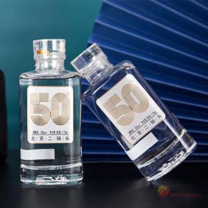 北京二锅头轻奢白酒50度175ml
