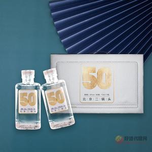 北京二锅头时尚小酒175mlx15瓶