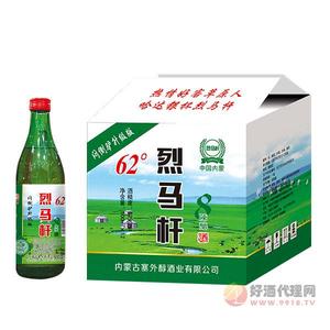 烈马杆陈酿酒52度500mlx12瓶