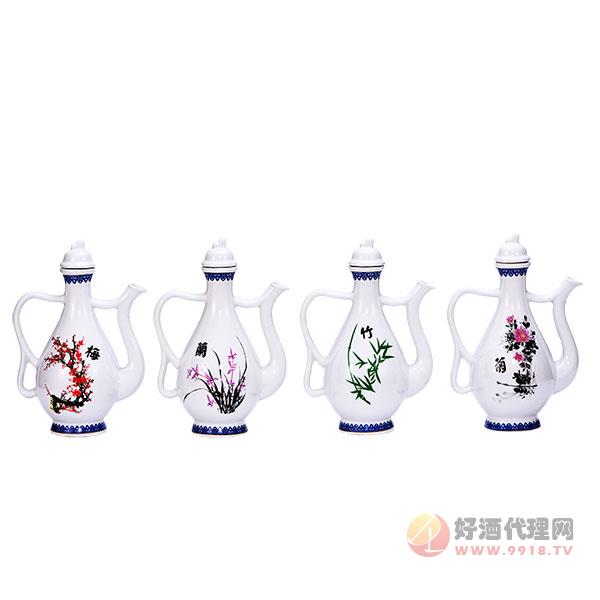 老山头梅兰竹菊白酒500ml