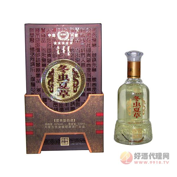 冬虫夏草原液珍品酒42度500ml