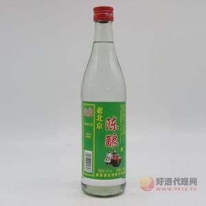 京极老北京陈酿酒绿标42度500ml