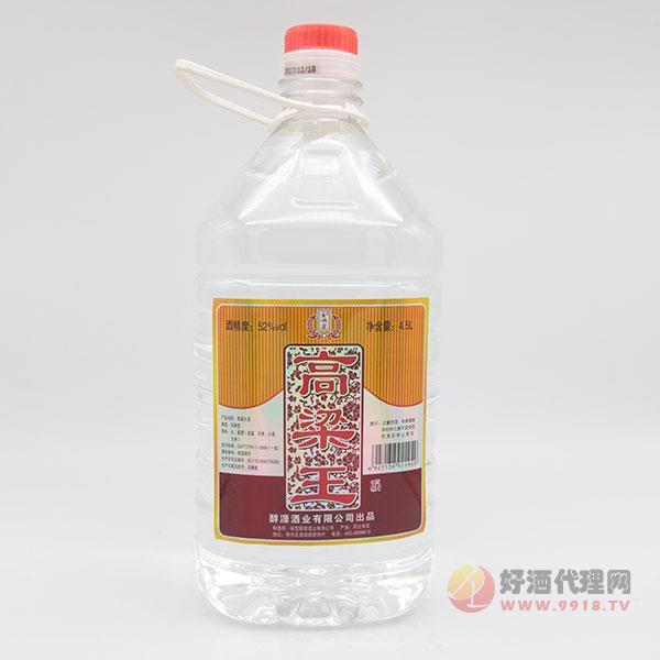 金顺窖高粱王酒52度4.5L