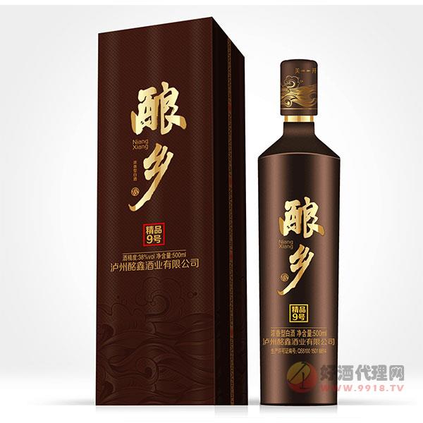 酿乡精品9号38度500ml