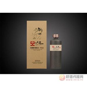 匠艺酒业52度人生酒500ml