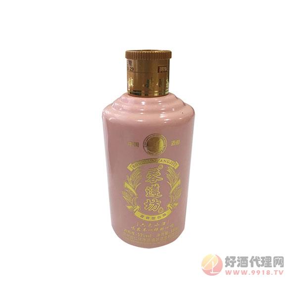 蓉遵坊六色小酒粉色53度100ml